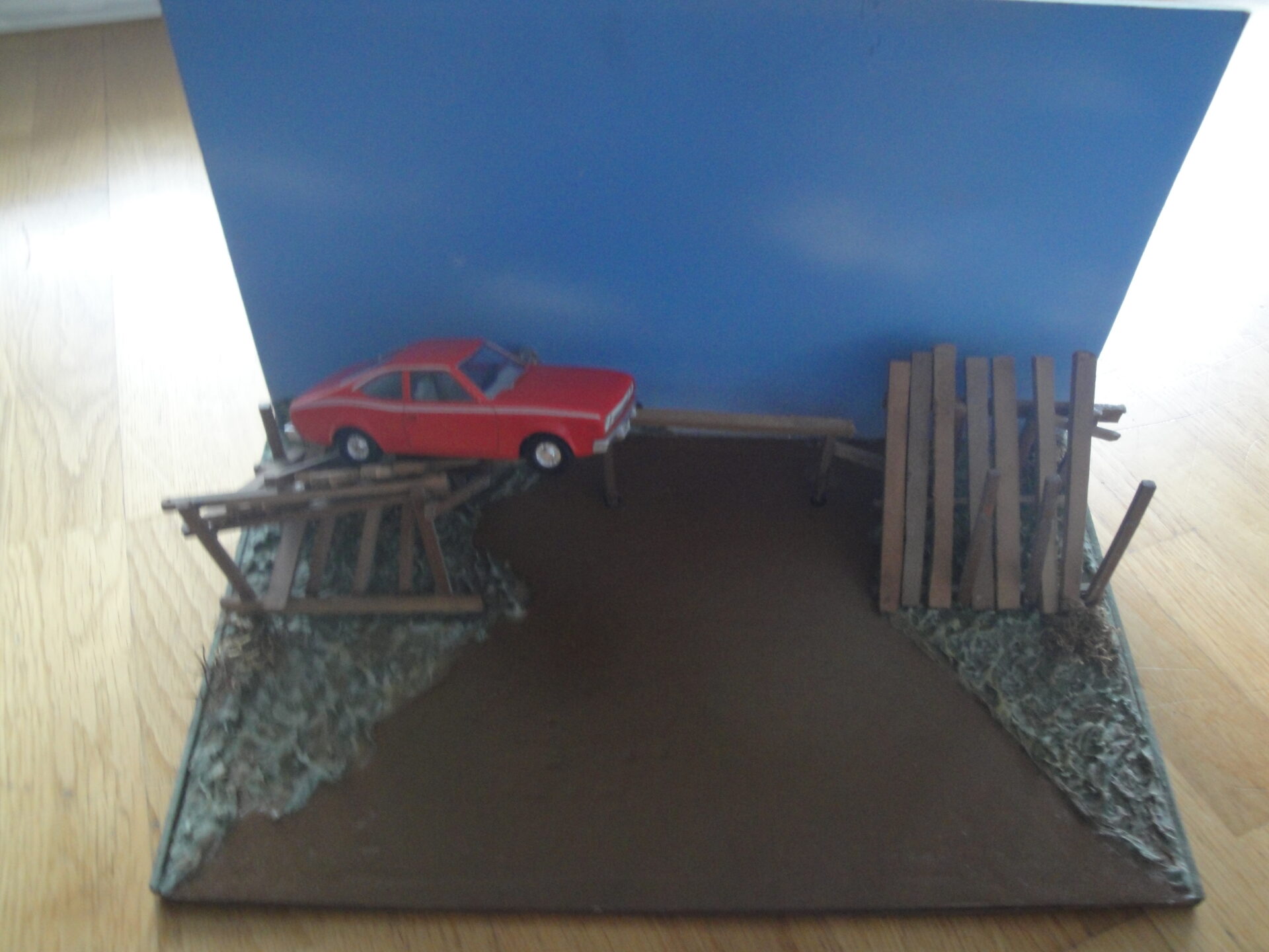 Diorama Der Mann mit dem goldenen Colt